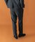 LIFE STYLE TAILOR　ウールライクツイルコンフォータブルパンツ