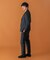 LIFE STYLE TAILOR　ウールライクツイルコンフォータブルパンツ