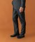 LIFE STYLE TAILOR　ウールライクツイルコンフォータブルパンツ