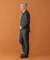 LIFE STYLE TAILOR　ウールライクツイルコンフォータブルパンツ
