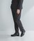 LIFE STYLE TAILOR　ウールライクツイルコンフォータブルパンツ