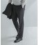 LIFE STYLE TAILOR　ウールライクツイルコンフォータブルパンツ