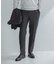 LIFE STYLE TAILOR　ウールライクツイルコンフォータブルパンツ