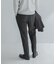 LIFE STYLE TAILOR　ウールライクツイルコンフォータブルパンツ