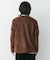 DANTON　FLEECE COLLARLESS JACKET