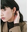 ステンレスボリュームニュアンスフープピアス