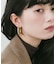 ステンレスボリュームニュアンスフープピアス