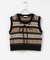 OPEN SESAME CLUB　FAIR ISLE VEST
