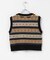 OPEN SESAME CLUB　FAIR ISLE VEST