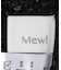 Mewl ツイードペタルフリル カーディガン