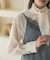 『WEB限定』レーストリムキャミワンピース