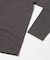 ブラッシュドボーダーロングTシャツ