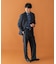 LIFE STYLE TAILOR　TWクリアツイル2タックパンツ