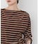 VELOUR BORDER 2WAY TOPS