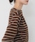 VELOUR BORDER 2WAY TOPS