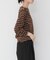 VELOUR BORDER 2WAY TOPS