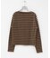 VELOUR BORDER 2WAY TOPS