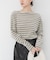 VELOUR BORDER 2WAY TOPS