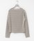 VELOUR BORDER 2WAY TOPS
