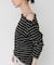 VELOUR BORDER 2WAY TOPS