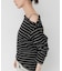 VELOUR BORDER 2WAY TOPS