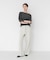 VELOUR BORDER 2WAY TOPS