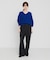 new basic　RIDGE PULL KNIT