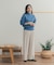 『WEB／一部店舗限定カラー』ボトルネックKNITプルオーバー