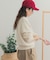 『WEB／一部店舗限定カラー』ボトルネックKNITプルオーバー
