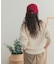 『WEB／一部店舗限定カラー』ボトルネックKNITプルオーバー
