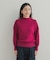 『WEB／一部店舗限定カラー』ボトルネックKNITプルオーバー