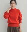『WEB／一部店舗限定カラー』ボトルネックKNITプルオーバー