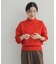 『WEB／一部店舗限定カラー』ボトルネックKNITプルオーバー