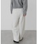 ウールライクコクーンパンツ