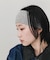 ミニフラワーリブヘアバンド