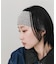 ミニフラワーリブヘアバンド
