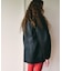 Teya　Fold Leather Jacket