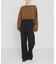 new basic　HIGH RIDGE KNIT