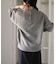 FORK&SPOON　Ricotta バックジップニットプルオーバー