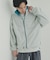 DISCUS　スタンドカラー配色フルZIP JACKET
