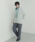 DISCUS　スタンドカラー配色フルZIP JACKET