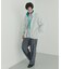 DISCUS　スタンドカラー配色フルZIP JACKET