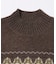 FAIRISLE HIGHNECK KNIT