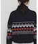 FAIRISLE HIGHNECK KNIT