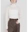 WOOL SILK TURTLENECK KNIT