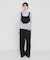 WOOL SILK TURTLENECK KNIT