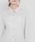 new basic　FORM SLEEVE STRIPE SHIRT