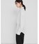 new basic　FORM SLEEVE STRIPE SHIRT