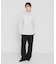 new basic　FORM SLEEVE STRIPE SHIRT