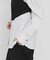 new basic　FORM SLEEVE STRIPE SHIRT